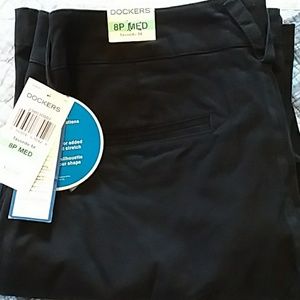 N͙E͙W͙ 2006 Dockers truly slimming black pants 8P med petite